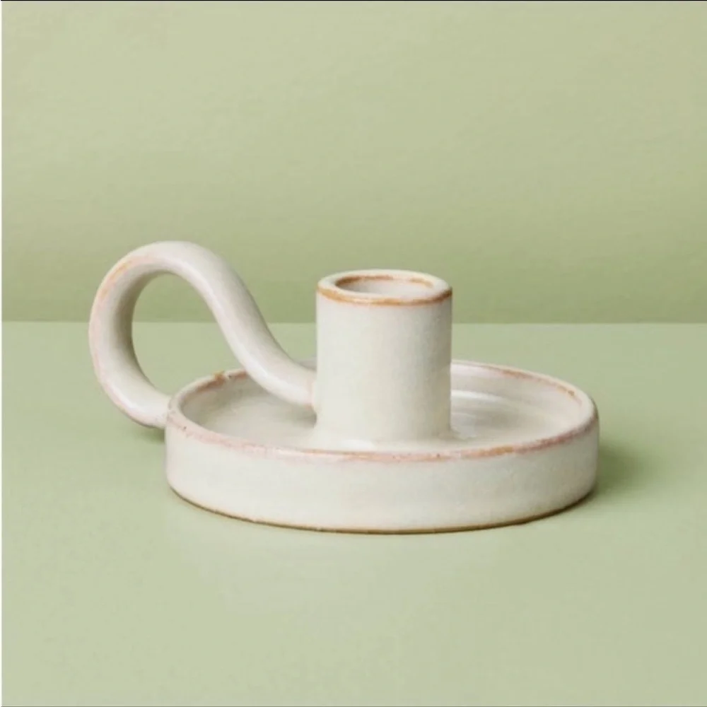 Ceramic Taper Candle Holder from Hearth & Hand™ with Magnolia